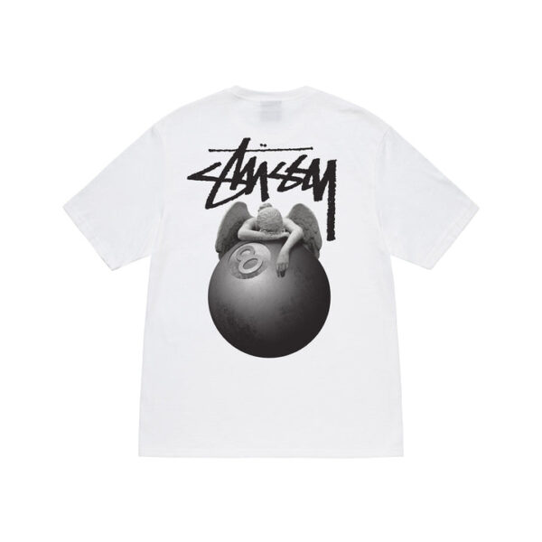 Embracing Ultimate Comfort in Stylish Stussy Angel Tee White